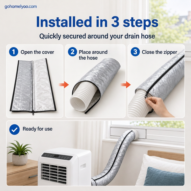 Gaine isolante pour tuyau de climatisation: un indispensable pour la maison en t