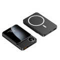 Batterie externe 22,5 W magntique, mince, charge 3 appareils la fois