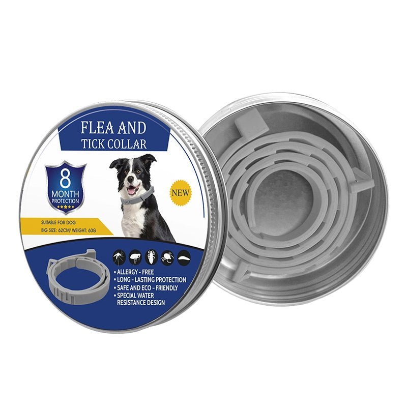 Colliers anti-puces et anti-tiques rglables pour chiens et chats