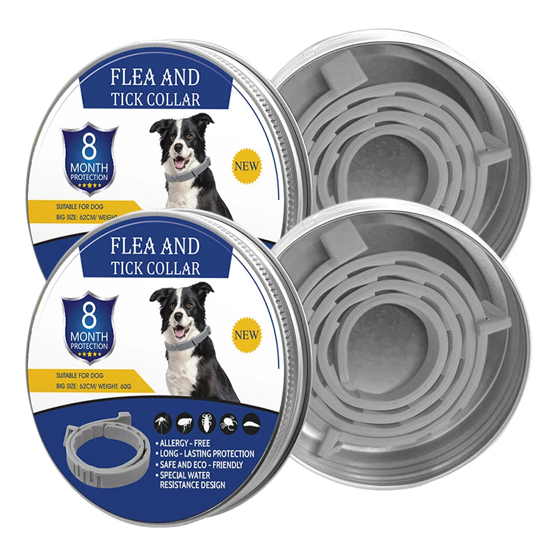 Colliers anti-puces et anti-tiques rglables pour chiens et chats