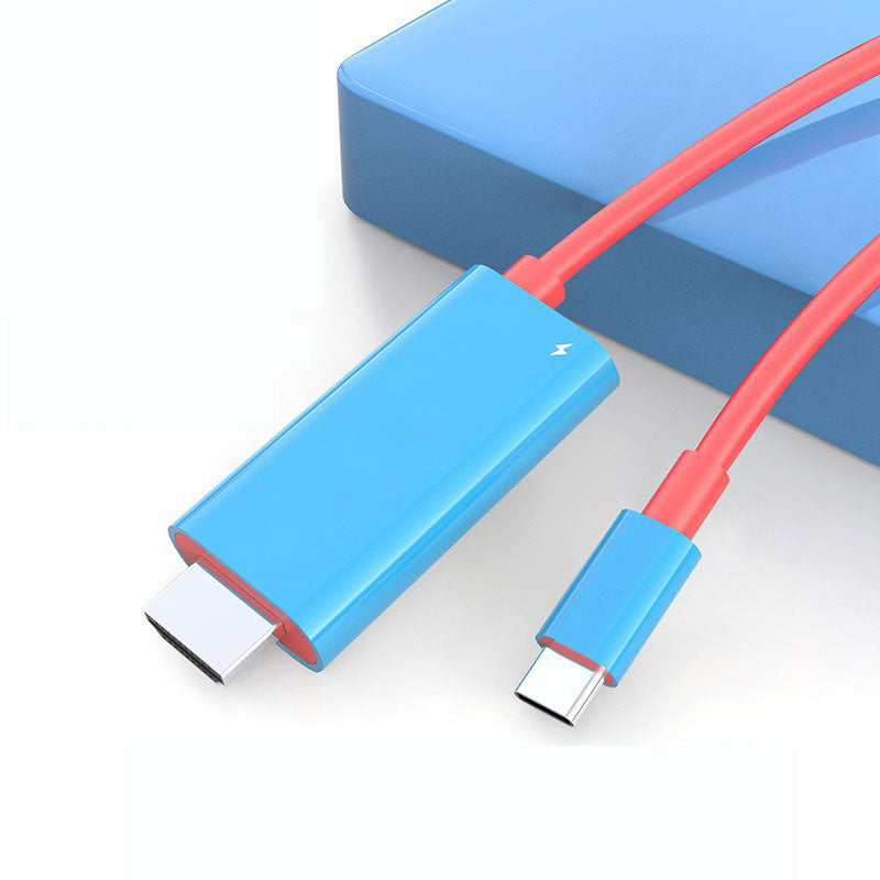 USB-C-auf-HDMI-Adapterkabel für Spielekonsole, sofortige HD-Anzeige, treiberlos, Plug-and-Play