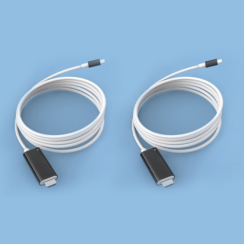 Cable adaptateur USB-C vers HDMI pour console de jeu, affichage HD instantan, plug-and-play sans pilote
