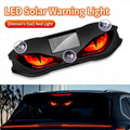 Feu d'avertissement LED nergie solaire pour voiture 50 % de rduction Aliment par nergie solaire, rsistant aux intempries, activation automatique la tombe de la nuit pour plus de scurit sur le bord de la route.