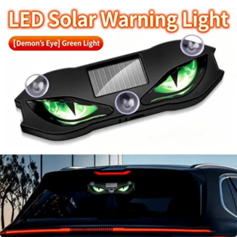 Feu d'avertissement LED nergie solaire pour voiture 50 % de rduction Aliment par nergie solaire, rsistant aux intempries, activation automatique la tombe de la nuit pour plus de scurit sur le bord de la route.