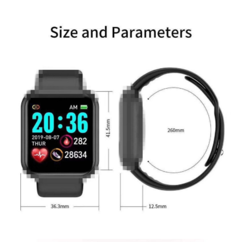 Montre connecte avec suivi de la sant et de l'activit physique