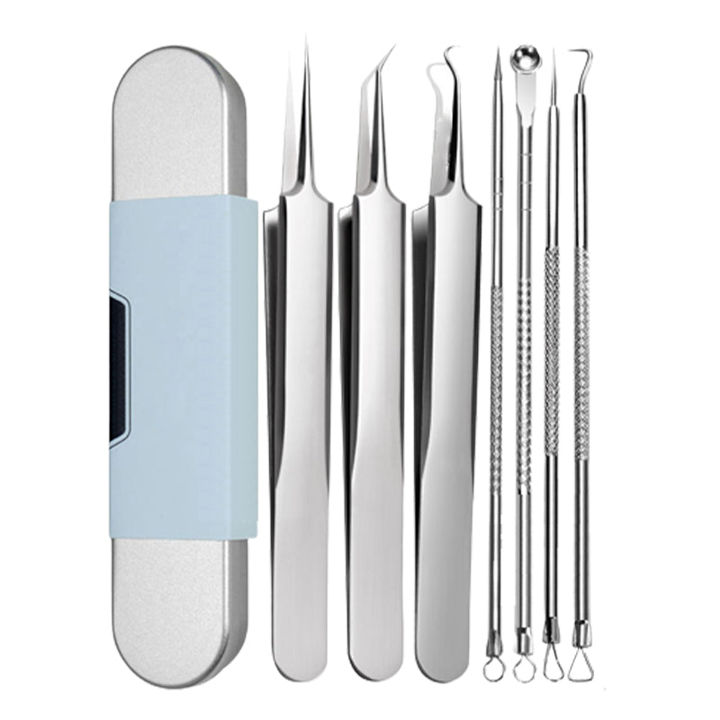 Kit d'outils en acier inoxydable pour liminer les points noirs