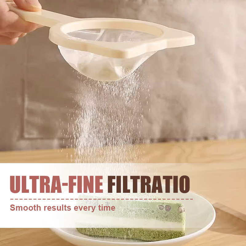 DE RDUCTION Passoire Ultra Fine 120 Mailles Filtrage Prcis & Durable Matriau Alimentaire, Poigne Ergonomique & Maille Amovible Idale pour le Th, les Infusions, les Sauces et la Patisserie