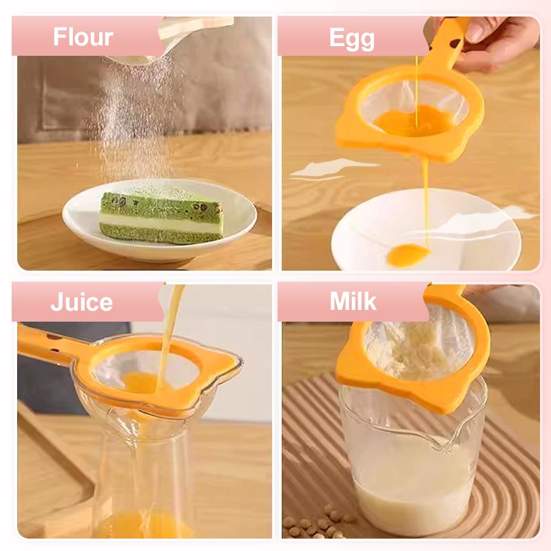 DE RDUCTION Passoire Ultra Fine 120 Mailles Filtrage Prcis & Durable Matriau Alimentaire, Poigne Ergonomique & Maille Amovible Idale pour le Th, les Infusions, les Sauces et la Patisserie