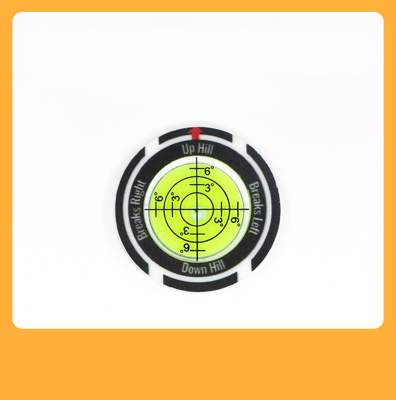 Green-Lesegerät und Ballmarker von Precision Golf