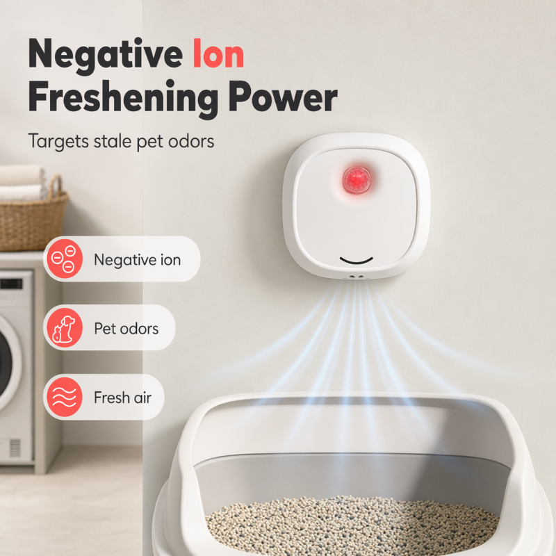 Nur für kurze Zeit reduziert! Sagen Sie schlechten Gerüchen Lebewohl mit diesem Gerät! Geruchsneutralisierer für Haustiere Smart Quiet