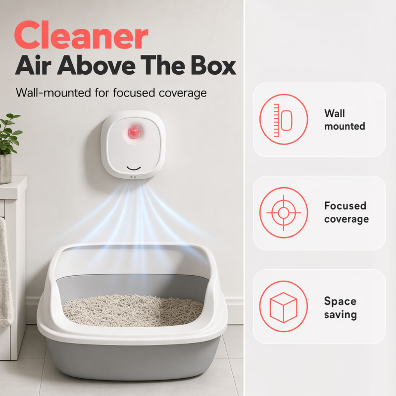 Nur für kurze Zeit reduziert! Sagen Sie schlechten Gerüchen Lebewohl mit diesem Gerät! Geruchsneutralisierer für Haustiere Smart Quiet
