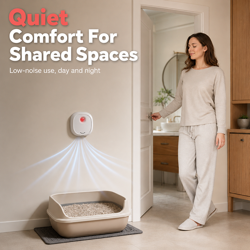 Nur für kurze Zeit reduziert! Sagen Sie schlechten Gerüchen Lebewohl mit diesem Gerät! Geruchsneutralisierer für Haustiere Smart Quiet