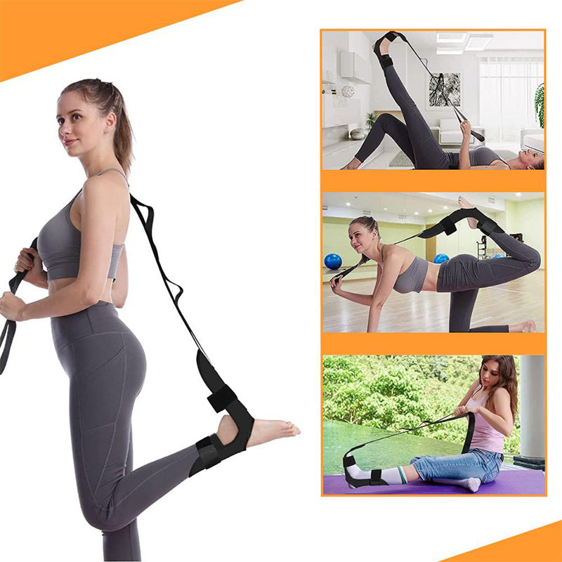 Sangle multifonctionnelle d'tirement pour les pieds et les jambes - Entra?nement