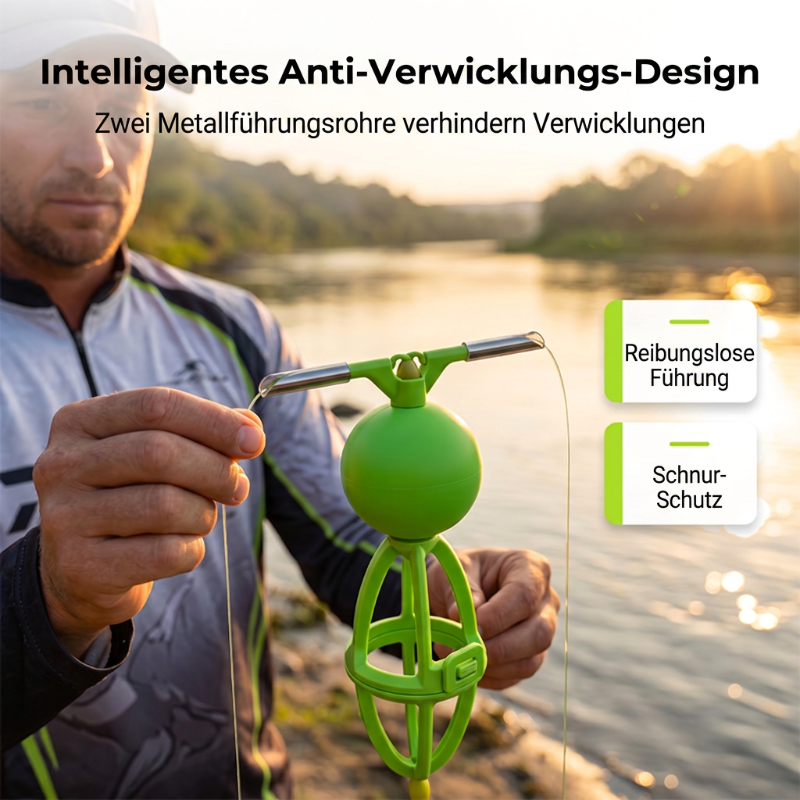 Schluss mit dem Verheddern beim Auswurf. Bottom-Up Anti-Tangle Futterkorb: beschwerter Boden sorgt für stabilen Stand, Futterwolke in 3 Sekunden.