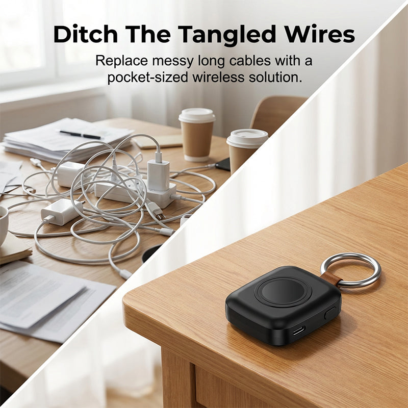 Chargeur portable en porte-cls pour montres connectes