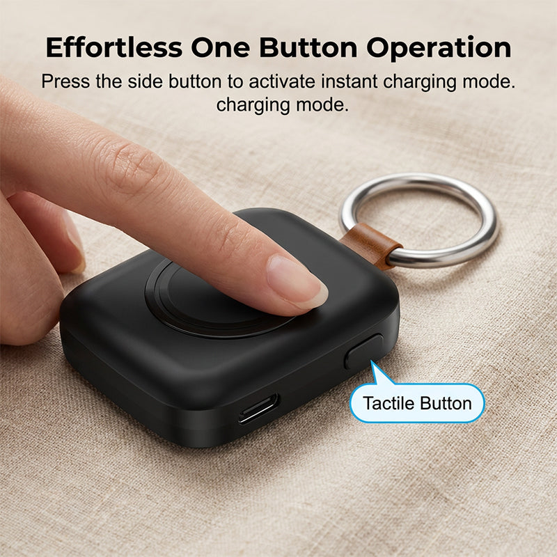 Chargeur portable en porte-cls pour montres connectes