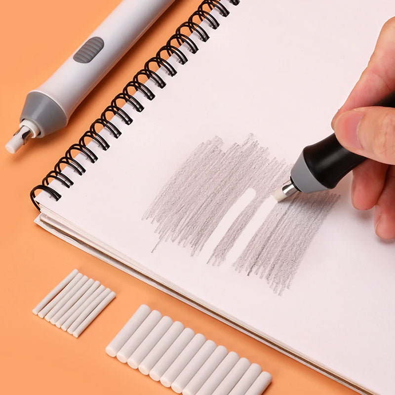 DE RDUCTION Stylo gomme dessin piles avec deux tailles