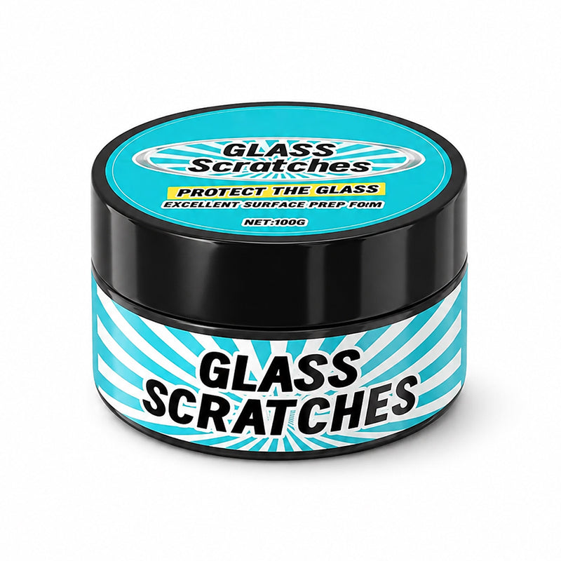 De rduction Pate polyvalente pour rparer les rayures sur le verre 50 g, pour fentres, miroirs et vitres de voiture