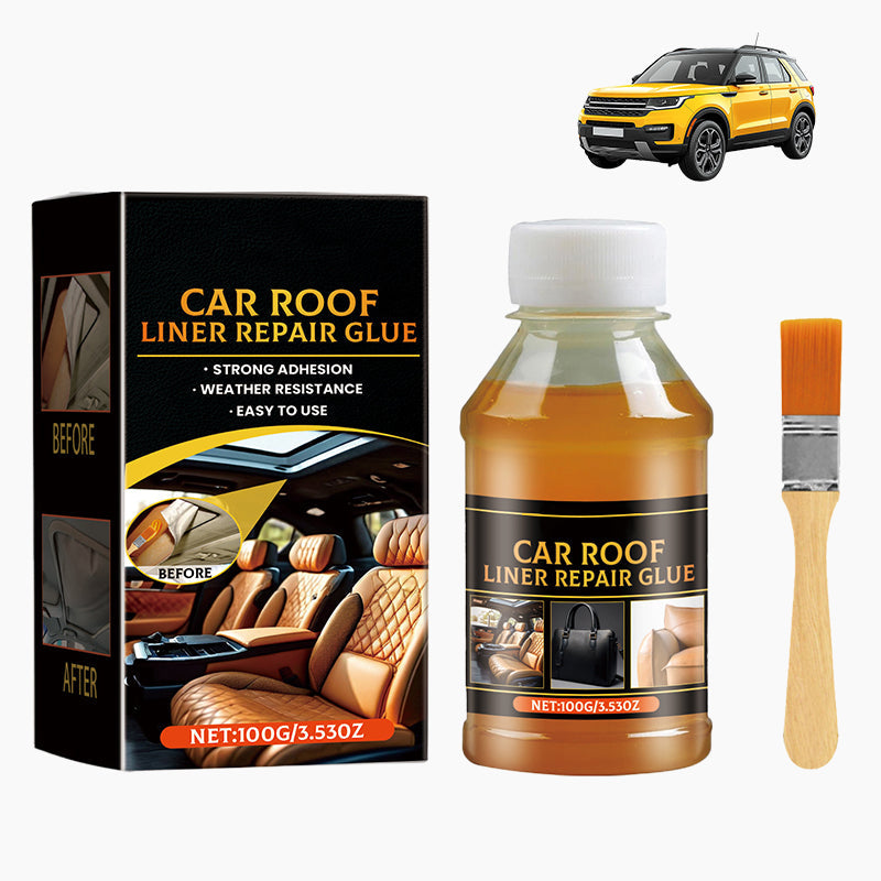 Colle de rparation pour garniture de toit de voiture