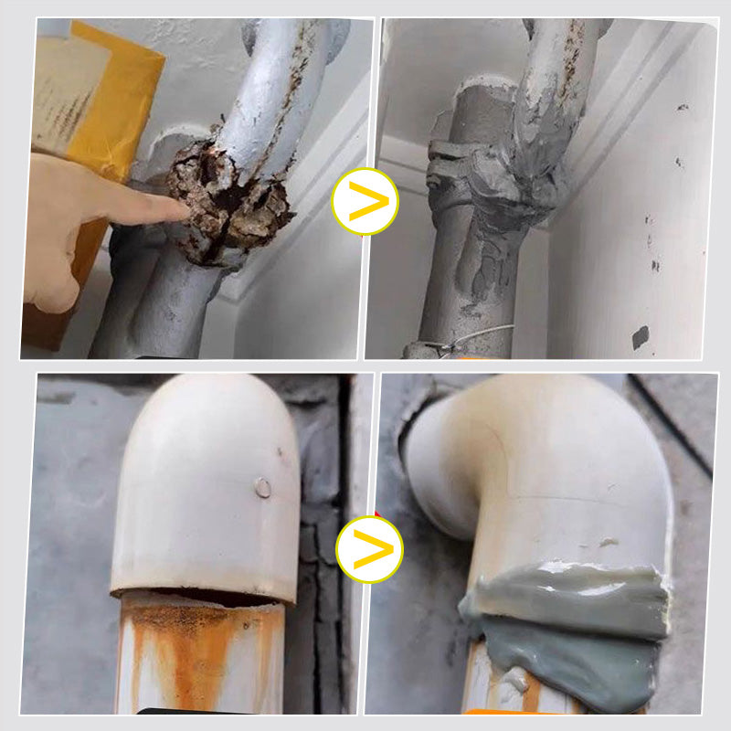 DE RDUCTION Colle de rparation pour mtaux Weld Rpare les pots d'chappement, les tuyaux mtalliques et bien plus encore. Durcit temprature ambiante poncez, percez et peignez aprs durcissement
