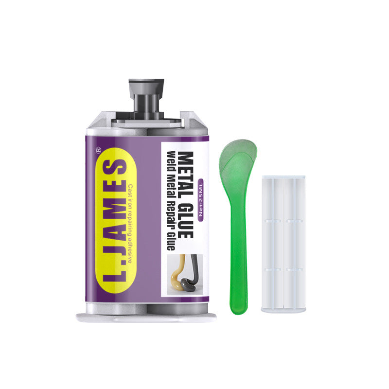DE RDUCTION Colle de rparation pour mtaux Weld Rpare les pots d'chappement, les tuyaux mtalliques et bien plus encore. Durcit temprature ambiante poncez, percez et peignez aprs durcissement