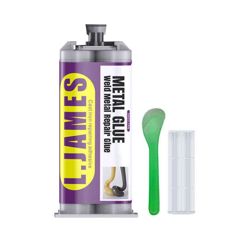DE RDUCTION Colle de rparation pour mtaux Weld Rpare les pots d'chappement, les tuyaux mtalliques et bien plus encore. Durcit temprature ambiante poncez, percez et peignez aprs durcissement