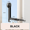 Schoir linge ventouses, rglable et pliable il s'allonge et se replie pour s'adapter tous les espaces