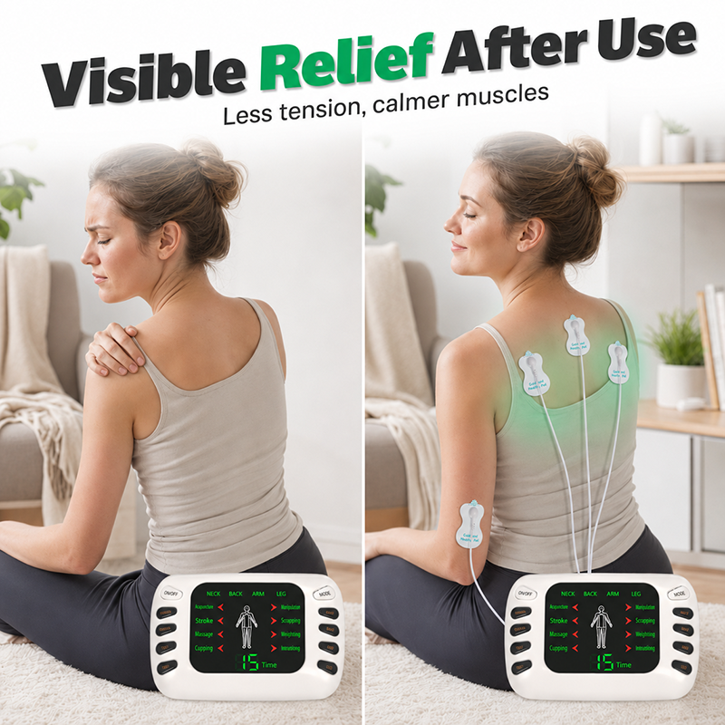 Appareil de massage lectrique portable pour soulager la fatigue