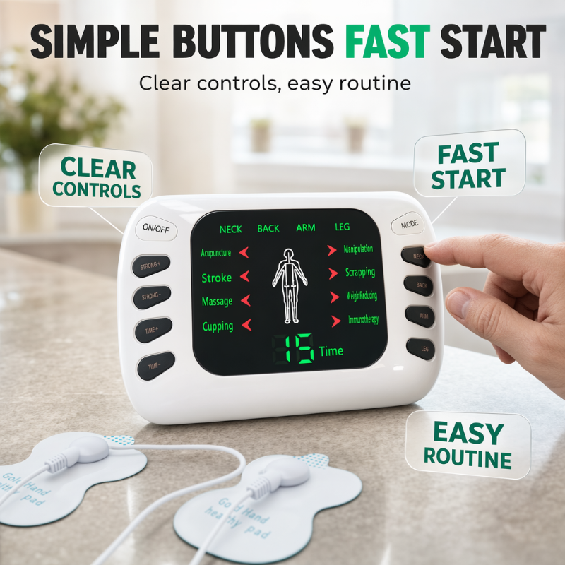 Appareil de massage lectrique portable pour soulager la fatigue