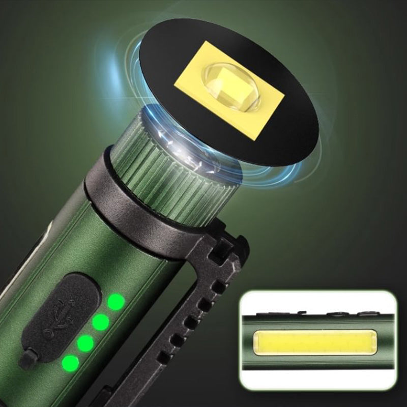 Lampe de travail multifonctionnelle aimant puissant en forme de stylo