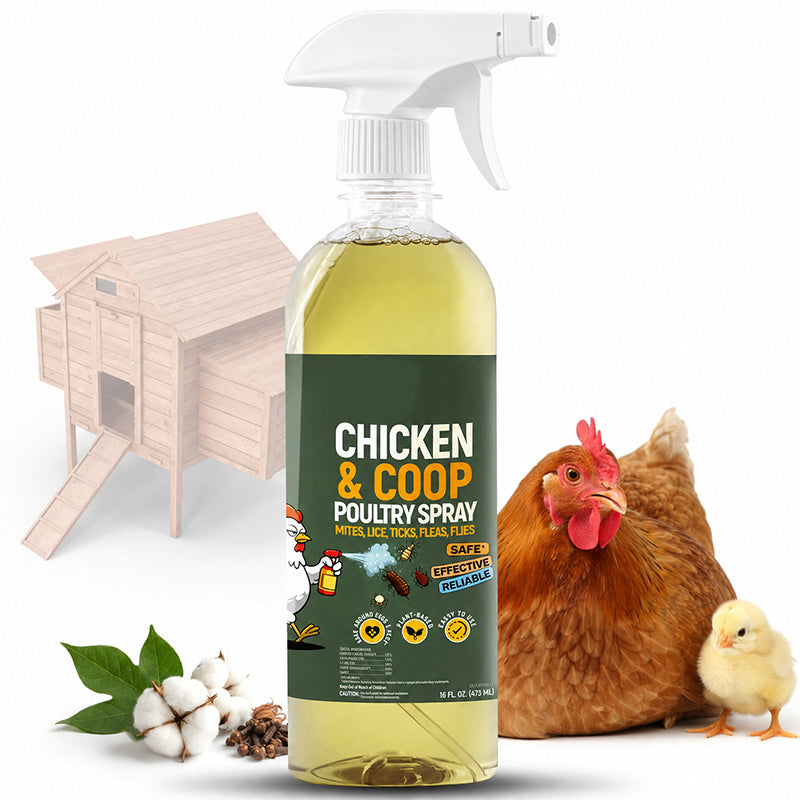 DE 50 % DE RDUCTION Spray nettoyant naturel pour poulaillers Aide liminer la salet, la crasse et les odeurs | Facile utiliser et idal pour les poulaillers