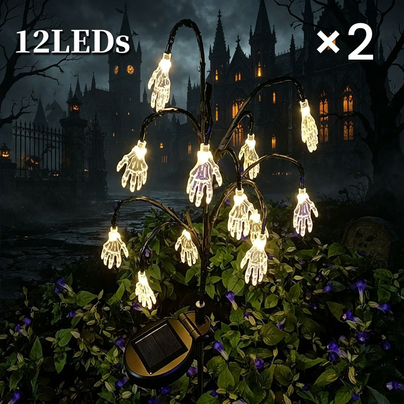 DE RDUCTION Guirlande lumineuse solaire tanche citrouille d'Halloween