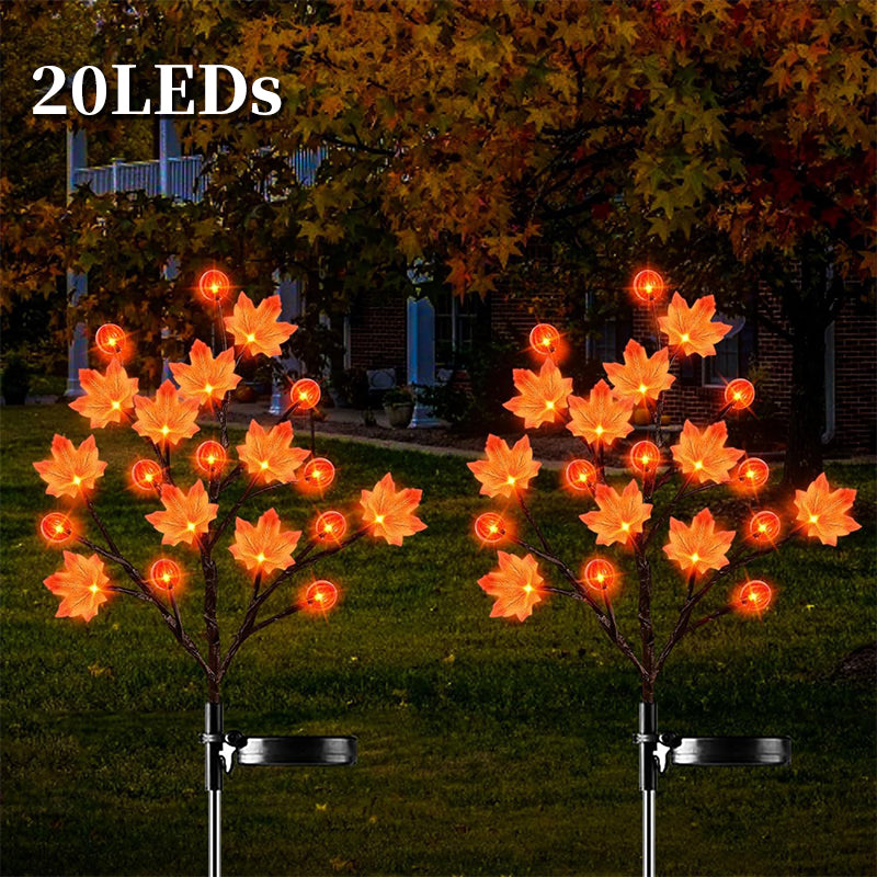 DE RDUCTION Wasserdichte Solar-Halloween-Kürbis-Lichterkette