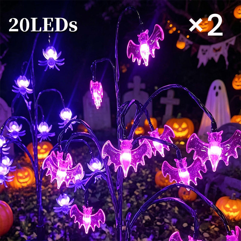 DE RDUCTION Guirlande lumineuse solaire tanche citrouille d'Halloween