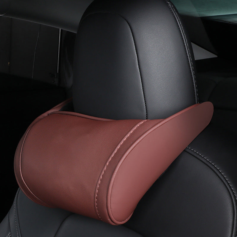 DE RDUCTION Ergonomisches Nackenkissen aus Memory-Schaumstoff für Kopfstütze im Auto