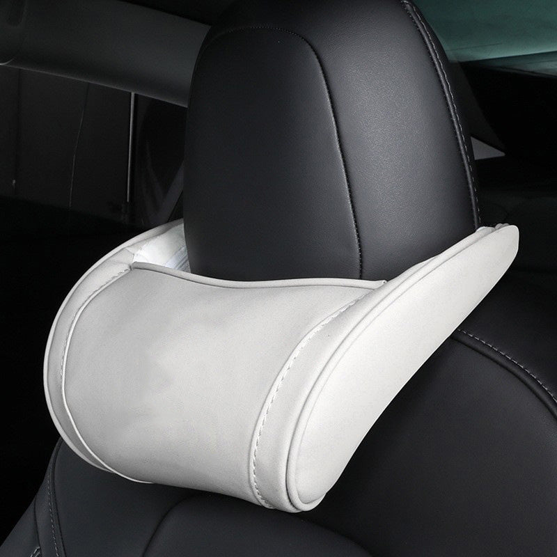 DE RDUCTION Ergonomisches Nackenkissen aus Memory-Schaumstoff für Kopfstütze im Auto