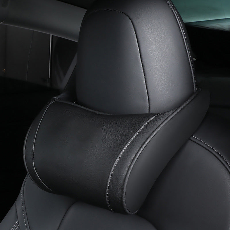 DE RDUCTION Ergonomisches Nackenkissen aus Memory-Schaumstoff für Kopfstütze im Auto