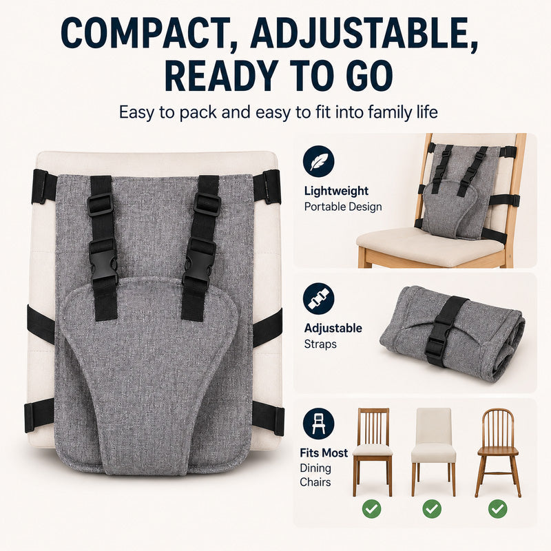 Sangle de scurit pour chaise haute portable pour bb