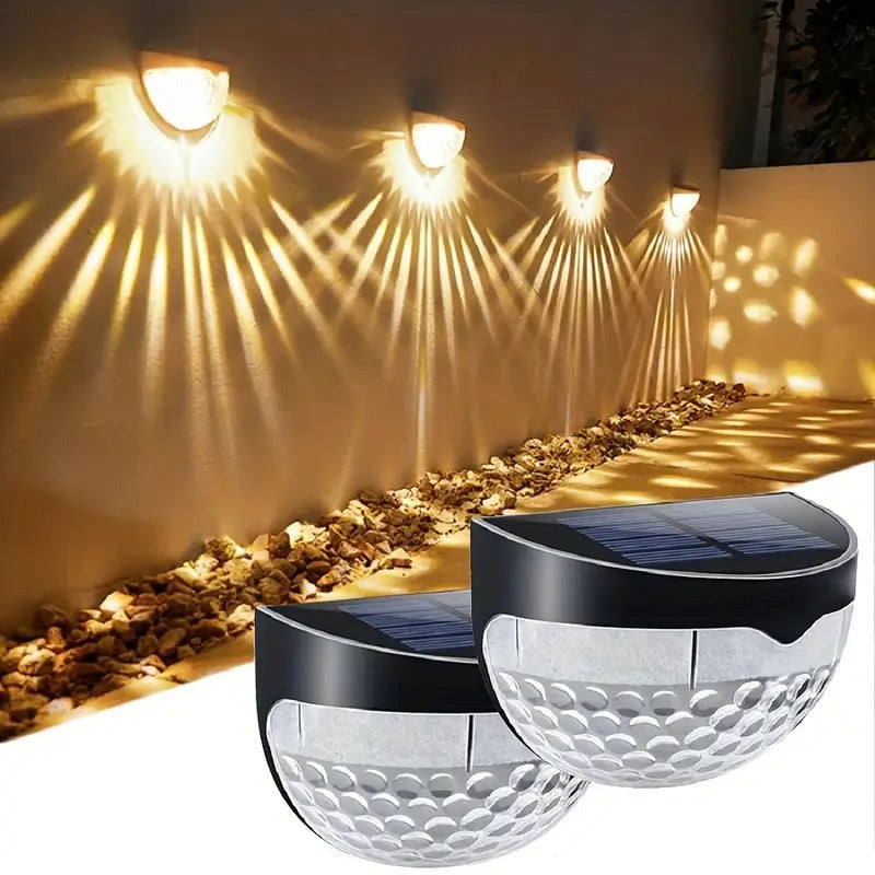 Luminaires solaires dcoratifs et tanches pour cl?tures, destins un usage extrieur