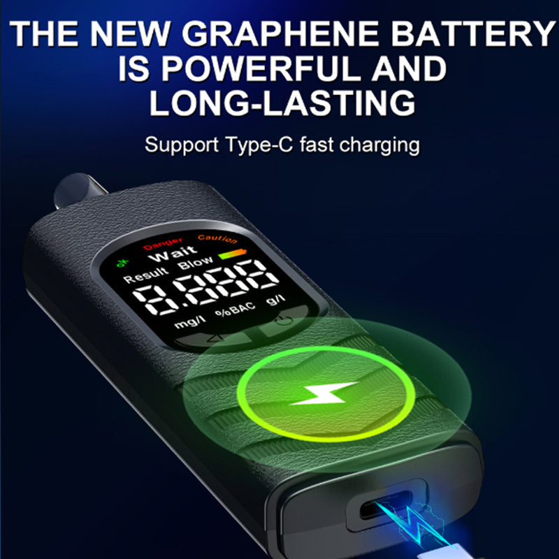 DE RDUCTION Alcootest rechargeable avec cran LCD et message vocal