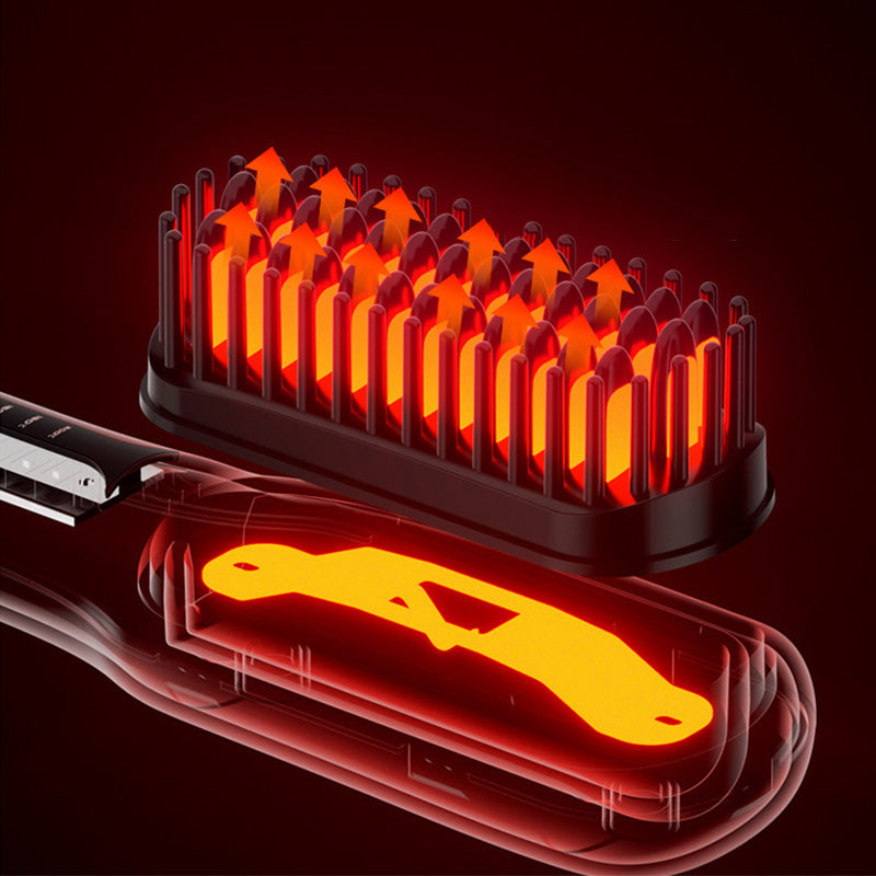 Brosse lissante ions ngatifs