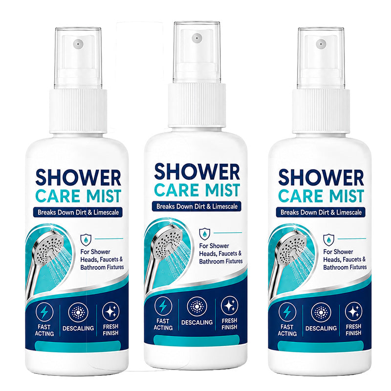 Spray dtartrant pour douche action rapide limine les dp?ts minraux tenaces et les taches d'eau calcaire. Rtablit le dbit d'eau et redonne de l'clat: il suffit de vaporiser et d'essuyer