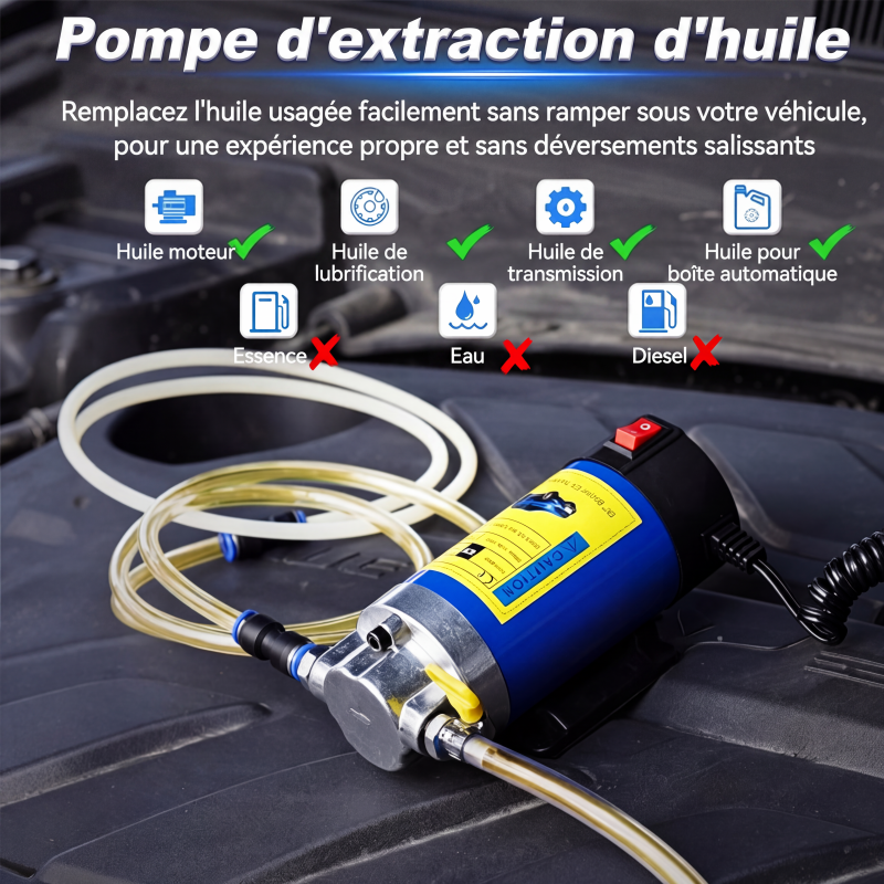 TRAGBARE REDUKTION Motoröl-Transferpumpe