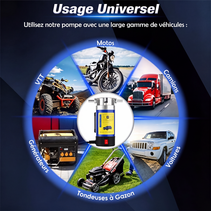 TRAGBARE REDUKTION Motoröl-Transferpumpe
