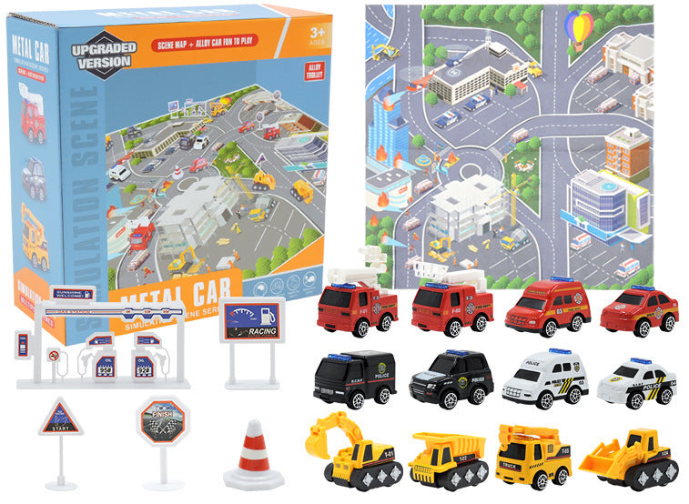 DE RDUCTION CALENDRIER DE L'AVENT GAR?ON - 24 Jours de Chantier Miniature, Vhicules Allis avec Outils Ralistes