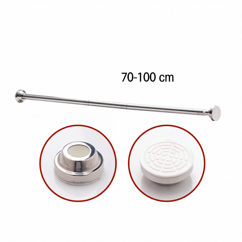 DE RDUCTION Tringle rglable sans per?age Montage sans outils, fixation solide et polyvalente Cre instantanment un espace de rangement partout et tout moment