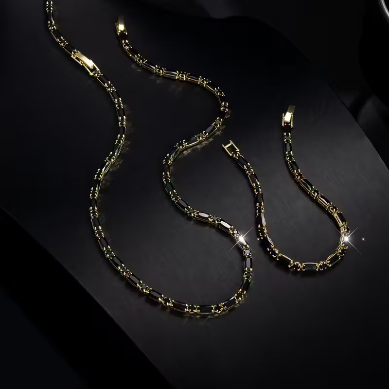 Men's Sparkling Jewelry (Cubic Zirconia Necklaces & Bracelets) — Street Luxe Style