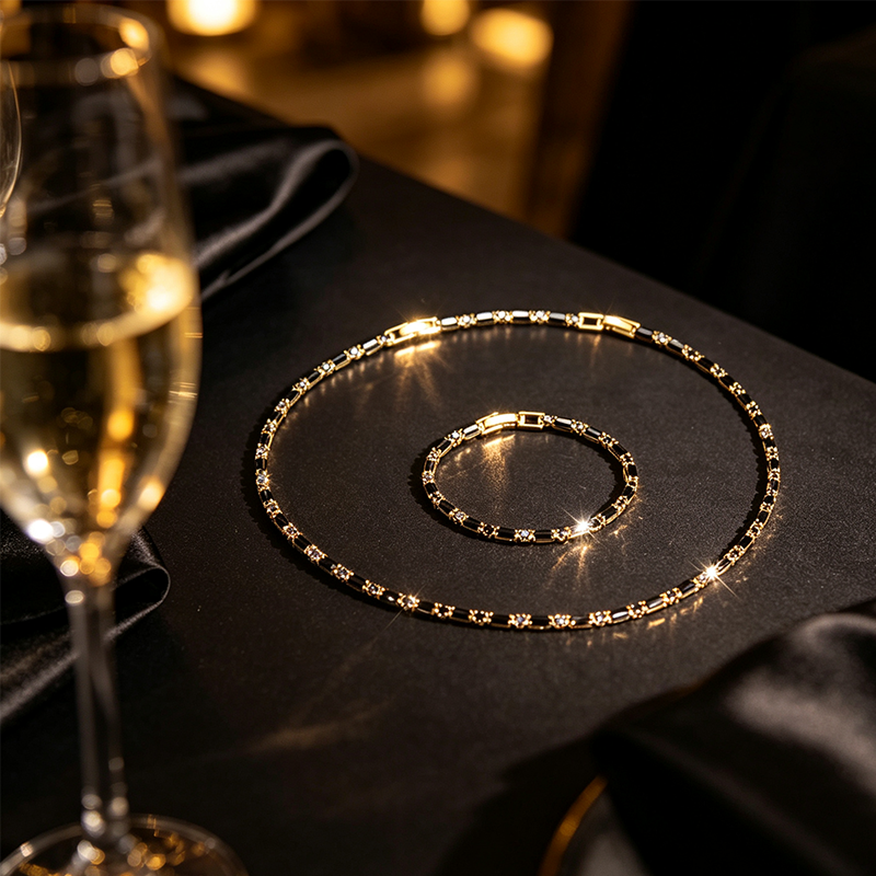 Men's Sparkling Jewelry (Cubic Zirconia Necklaces & Bracelets) — Street Luxe Style