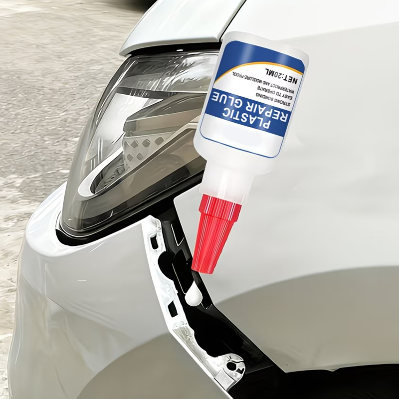 DE RDUCTION Colle polyvalente pour la rparation des pare-chocs de voiture forte adhrence, rsistante l'eau et la chaleur idale pour les pare-chocs, les rtroviseurs et les pices en plastique