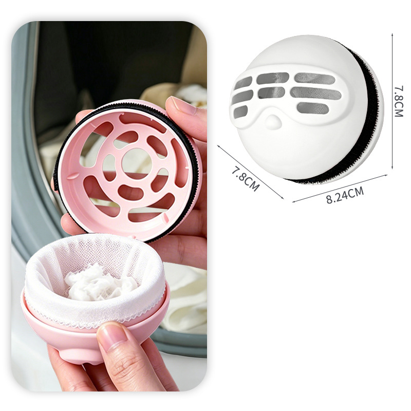 De rduction Balai anti-peluches et boule de lavage 2-en-1 pour lave-linge